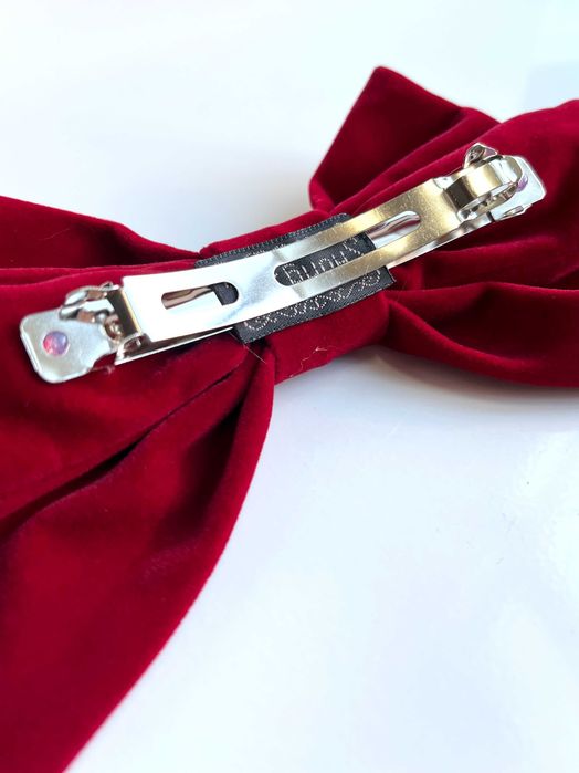 Laço de veludo para cabelo