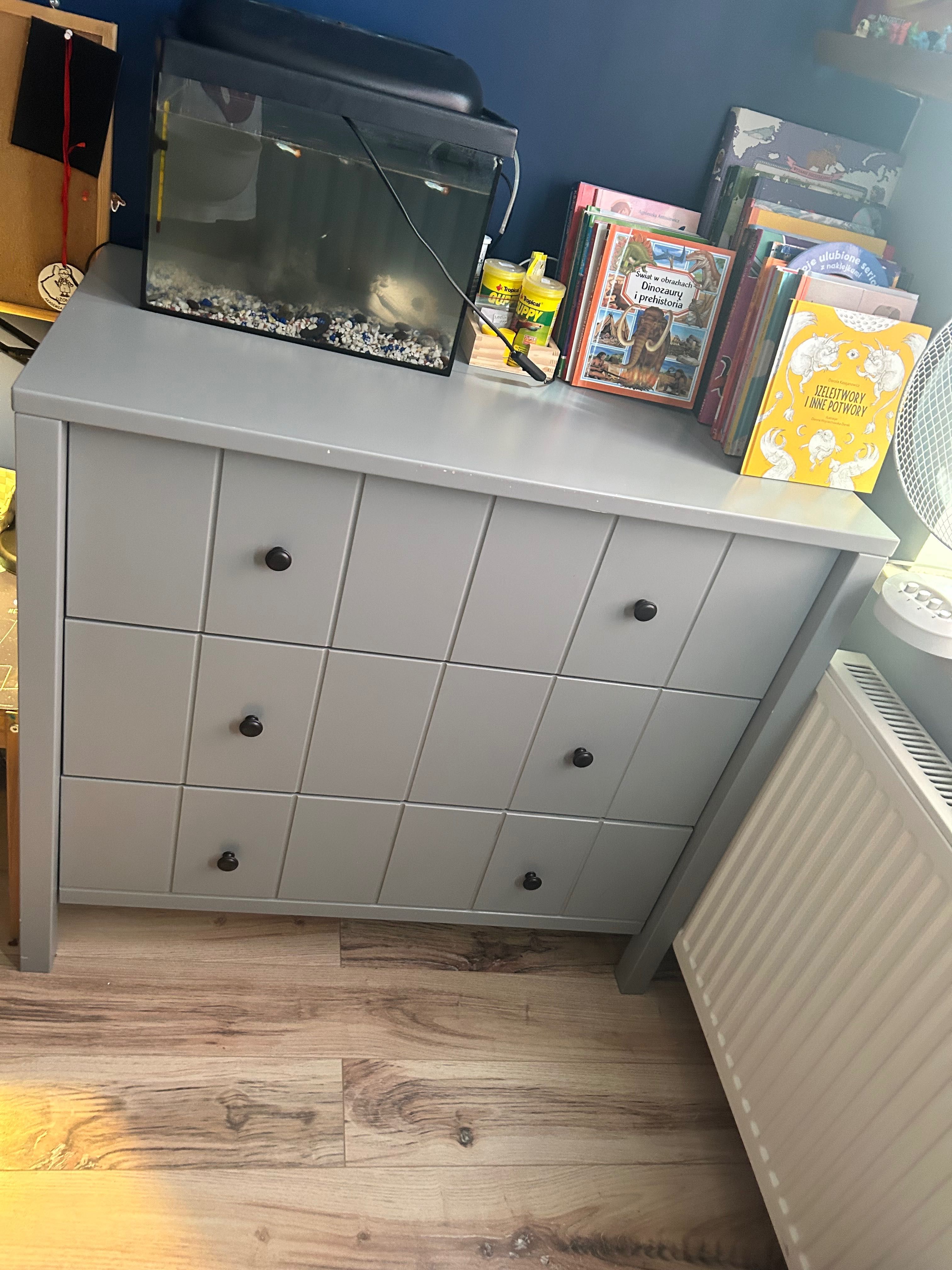Komplet mebli dziecięcych drewno+MDF