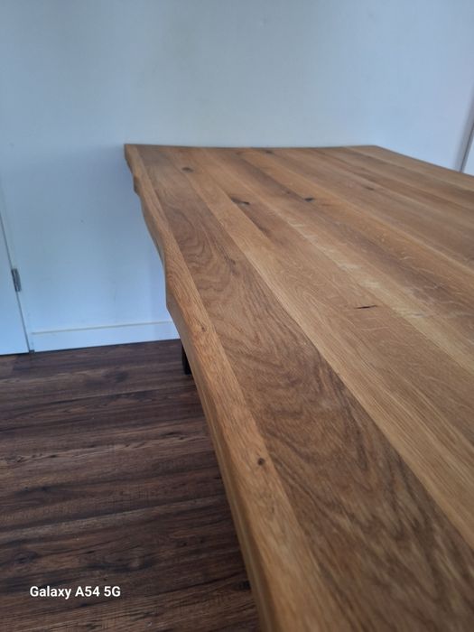 Stół  z Litego Drewna  Dębowego  Rockford  Loft