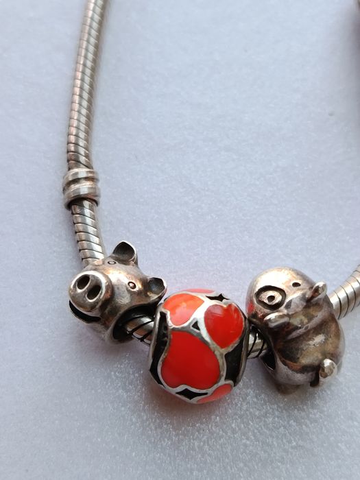 Срібний браслет Pandora