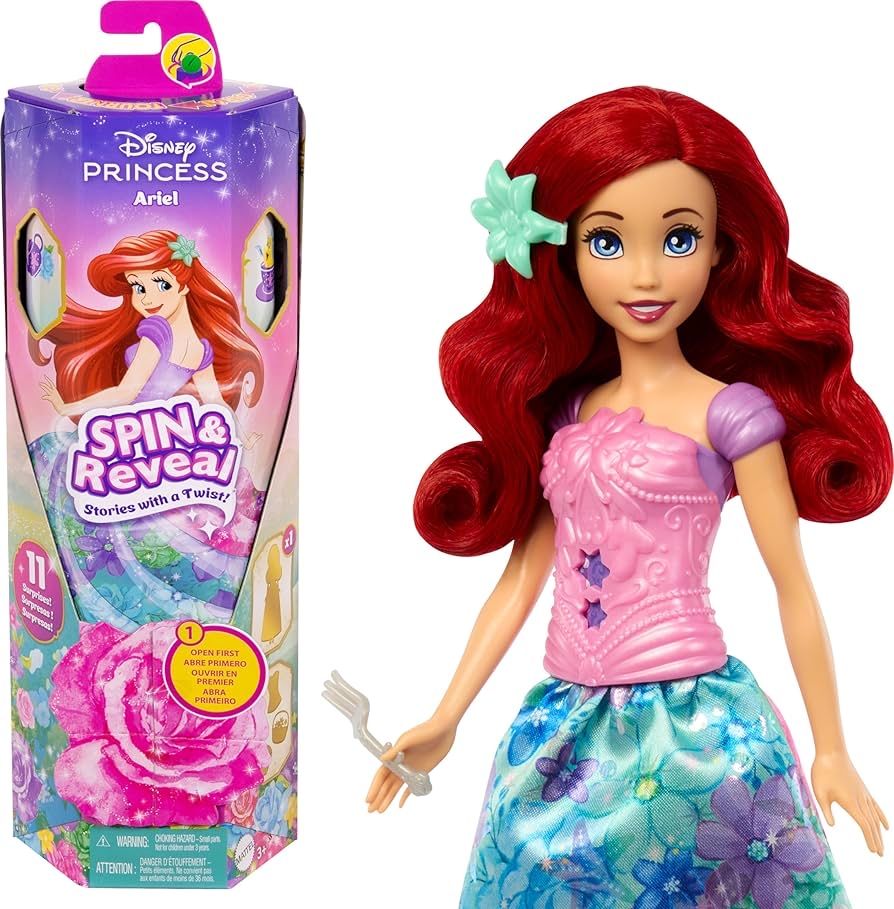 Рапунуель, Аріель, Rapunzel, Spin & Reveal