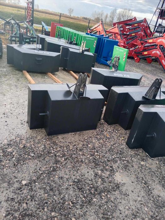 Balast obciążnik 200 - 1500 kg na TUZ kat. 2 i 3 Dowozimy