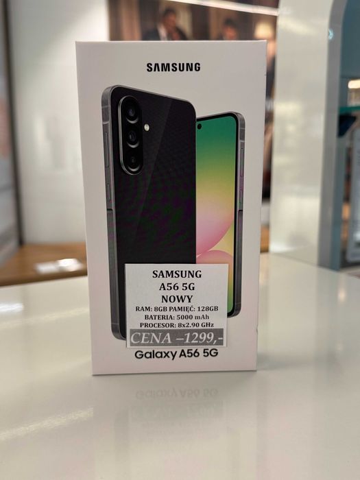 Samsung A56 5G 8/128GB NOWY Topcase Vivo *Raty 0%