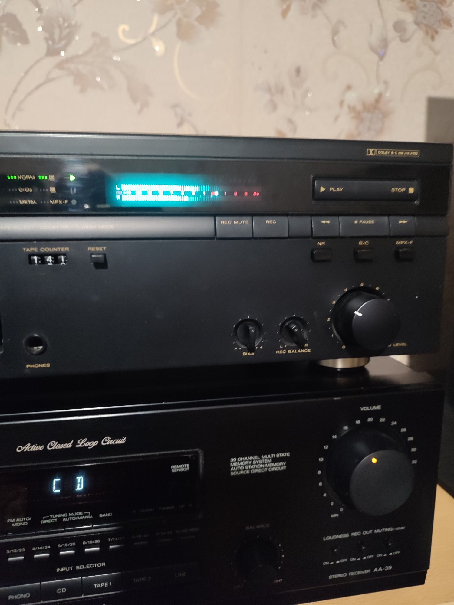 Кассетная дека marantz SD-40.