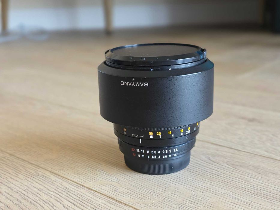 Obiektyw Samyang 85 mm F1.4 AS IF UMC mocowanie Nikon wersja z chipem