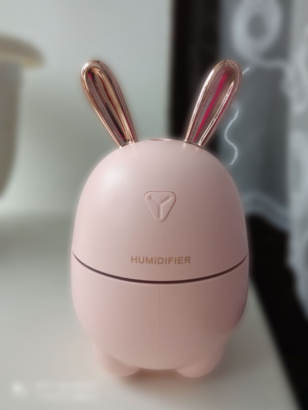 Зволожувач повітря та нічник 2 в 1 Humidifier Rabbit, зайчик
