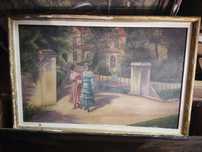 Quadro antigo tela