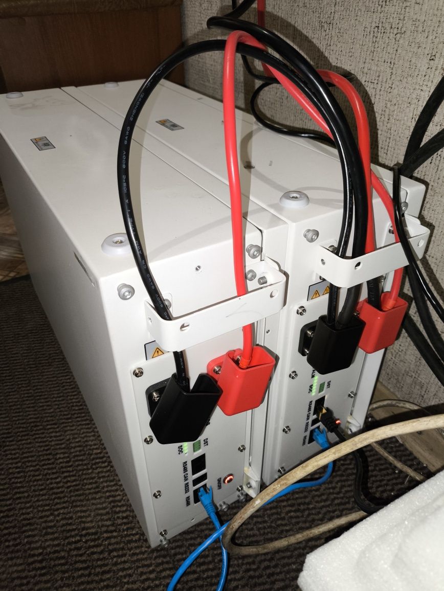 Батарея Lifepo4 48v 100Ah 5000Wh Huawei JK bms 150a invertor акт.бал.