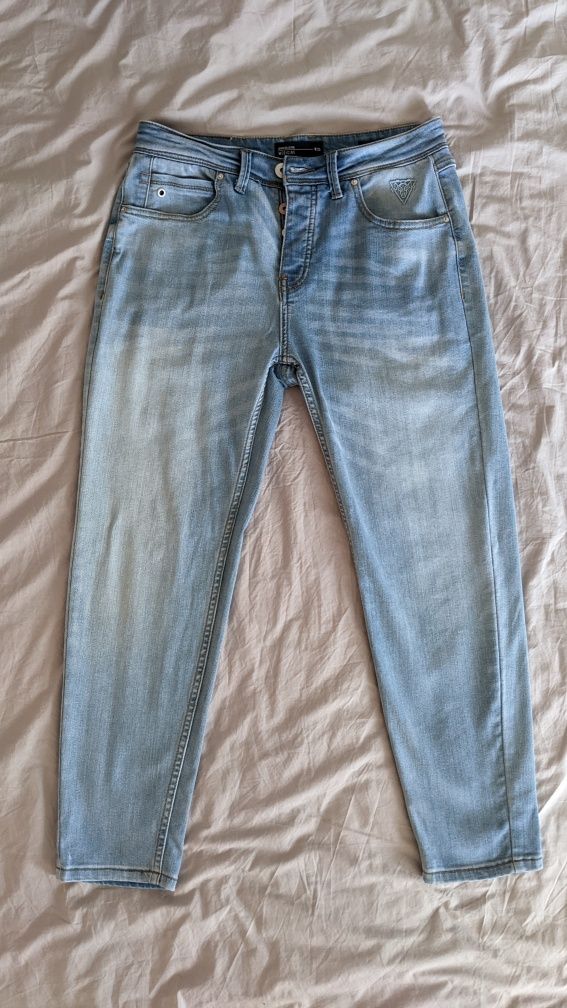 spodnie jasne jeansy MEDICINE rozm 29 / M , zwężane