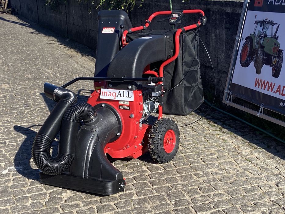 Asirador de folhas profissional com biotriturador