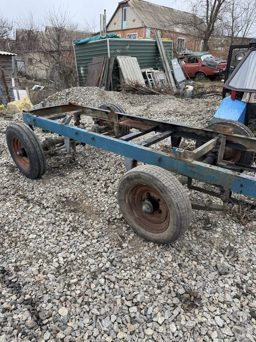 Причеп тілега, до міні трактора