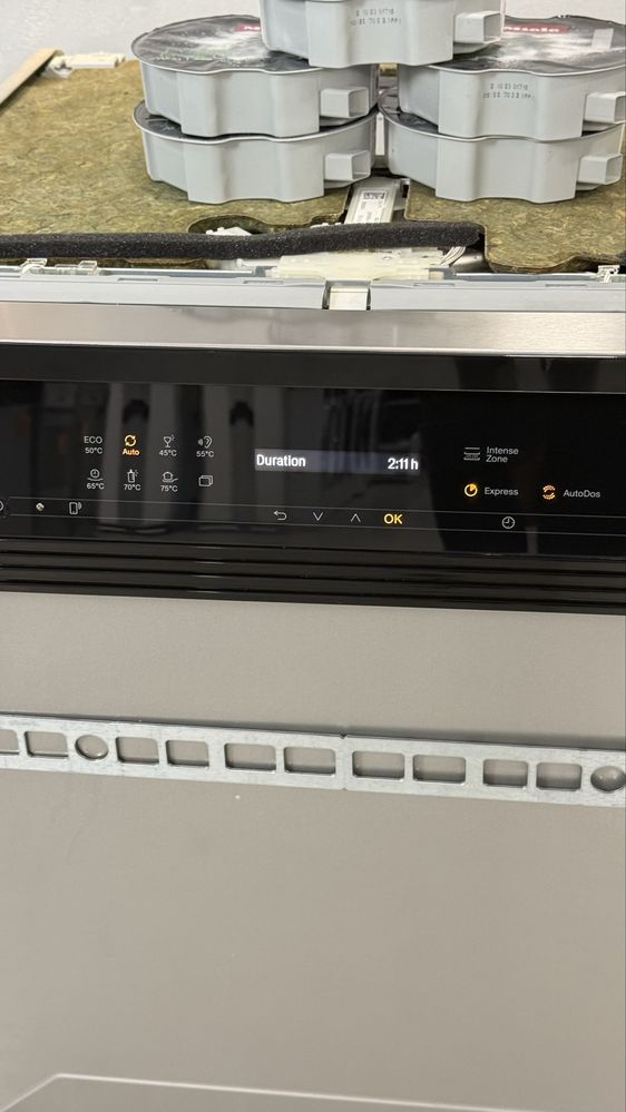 Частково вбудована посудомийна машина G7510 sci. AutoDos