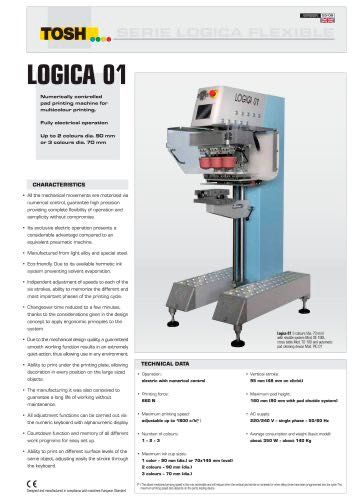 Tampodrukarka Tampograf Tampodruk TOSH LOGICA 01