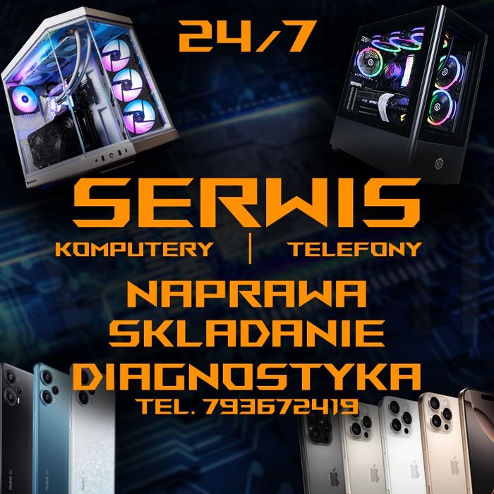 Diagnostyka. naprawa, serwis, sktadanie PC, laptopy, telefony | Kraków