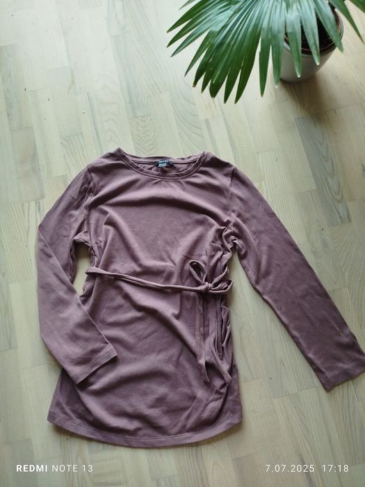 Fioletowy liliowy sweter esmara 40/42 ciążowy maternity mama mom