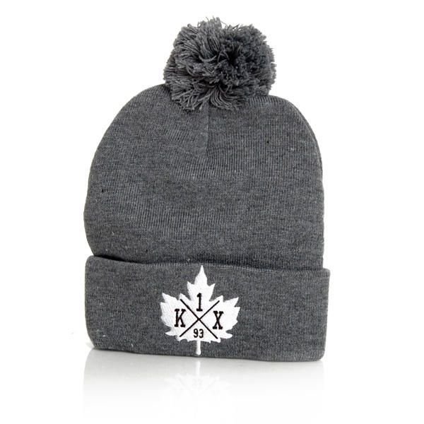 Шапка зимова K1X PLAY HARD BOMMEL BEANIE GREY. Нова, оригінал