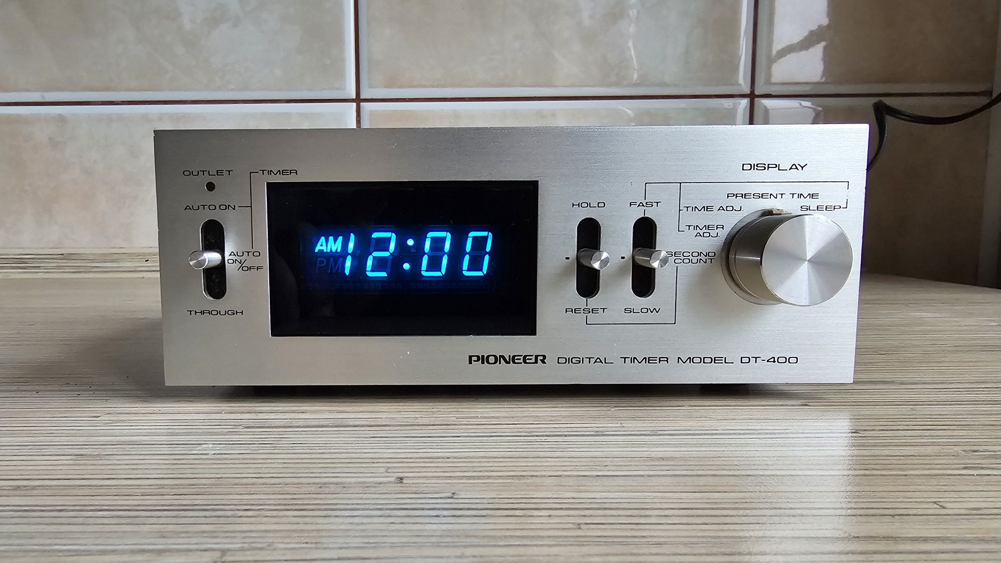 Timer Pioneer Dt-400 seria blue line