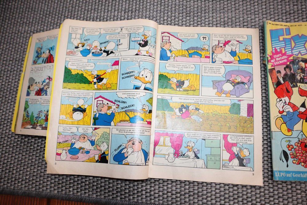 Stare komiksy Donald Myszka Miki Pluto B073001