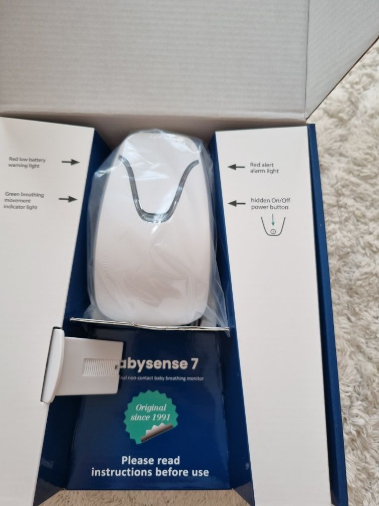 Monitor oddechu do łóżeczka Babysense 7