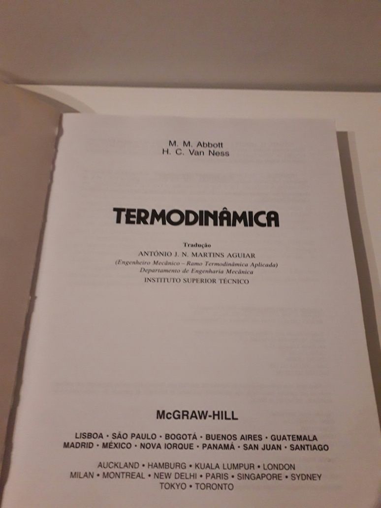 Livro Termodinâmica