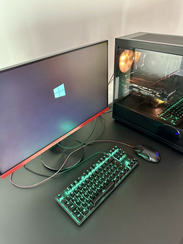 Vendo computador Gaming+mesa e cadeira