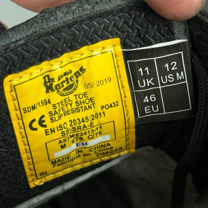 Черевики Dr. Martens Industrial ботинки туфли доктор мартинс кожаные