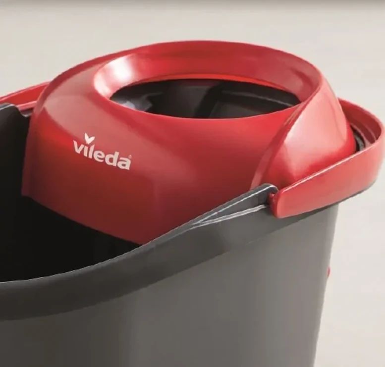 Mop Obrotowy Wiadro Vileda Ultramat Turbo Set Obrotowa Wyciskarka