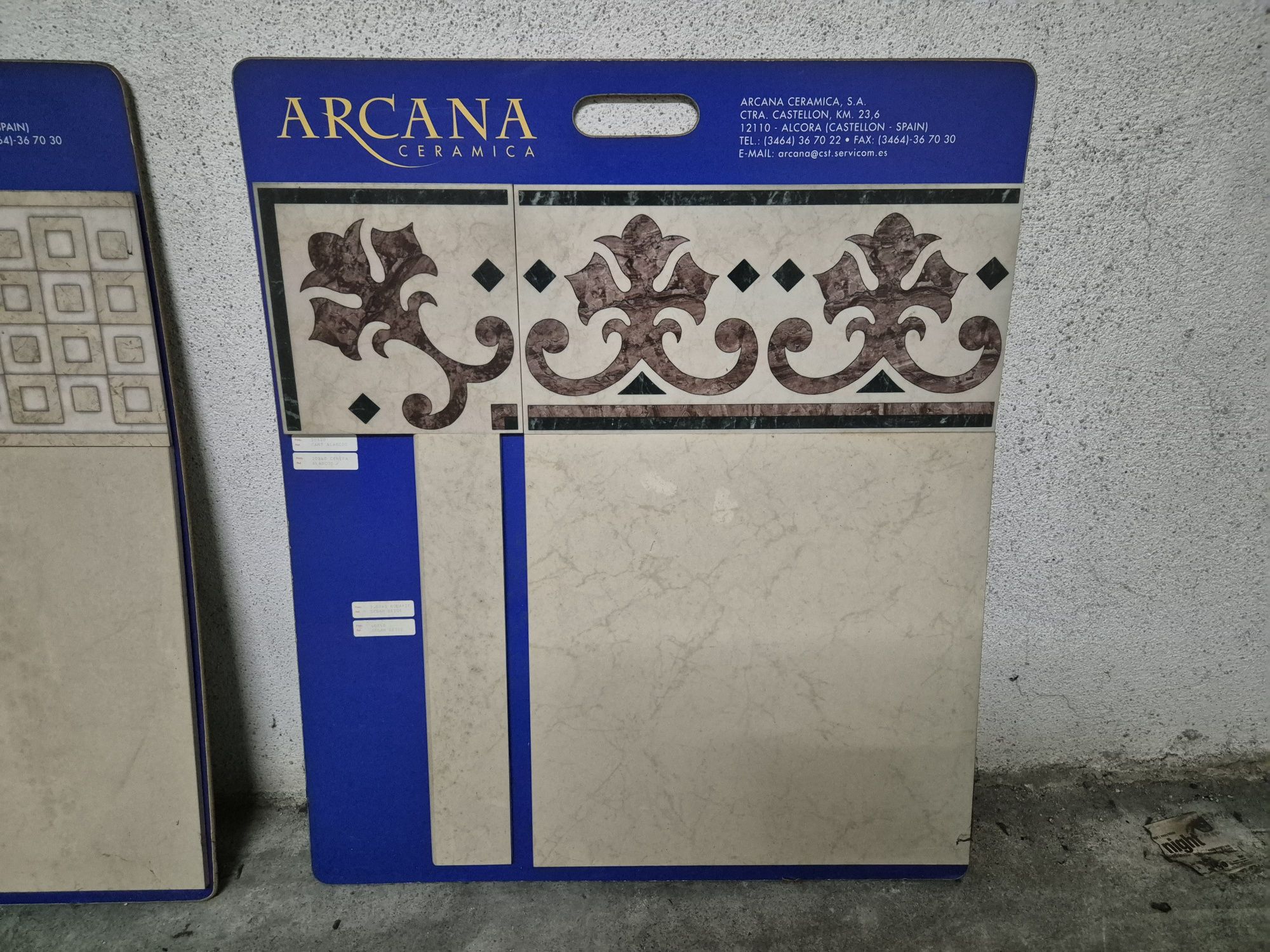 Azulejos cerâmica mosaico Arcana Alarcos Plassey