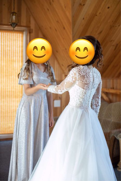 Ніжна сукня весільна