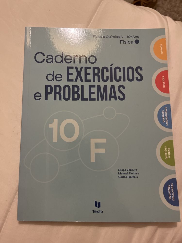 Caderno de exercicios e problemas fisica 10