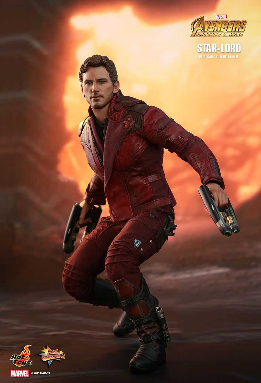 Hot Toys Avengers: Infinity War Star-Lord 1/6 Collectible Figure.