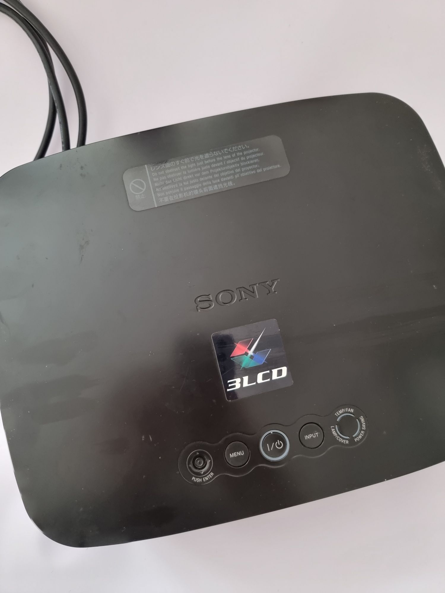 Projektor rzutnik Sony VPL-ES3 z kablem i pilotem