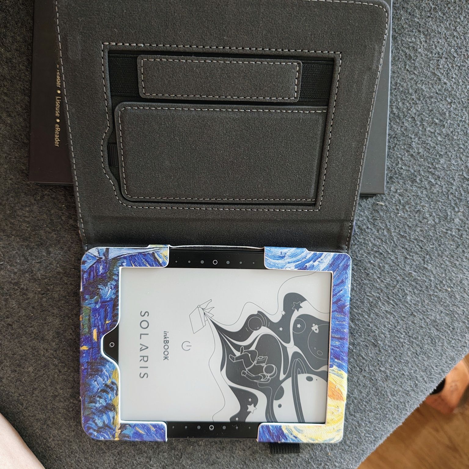 Etui plus nowy Czytnik ebooków inkBOOK Solaris RED z aplikacjami