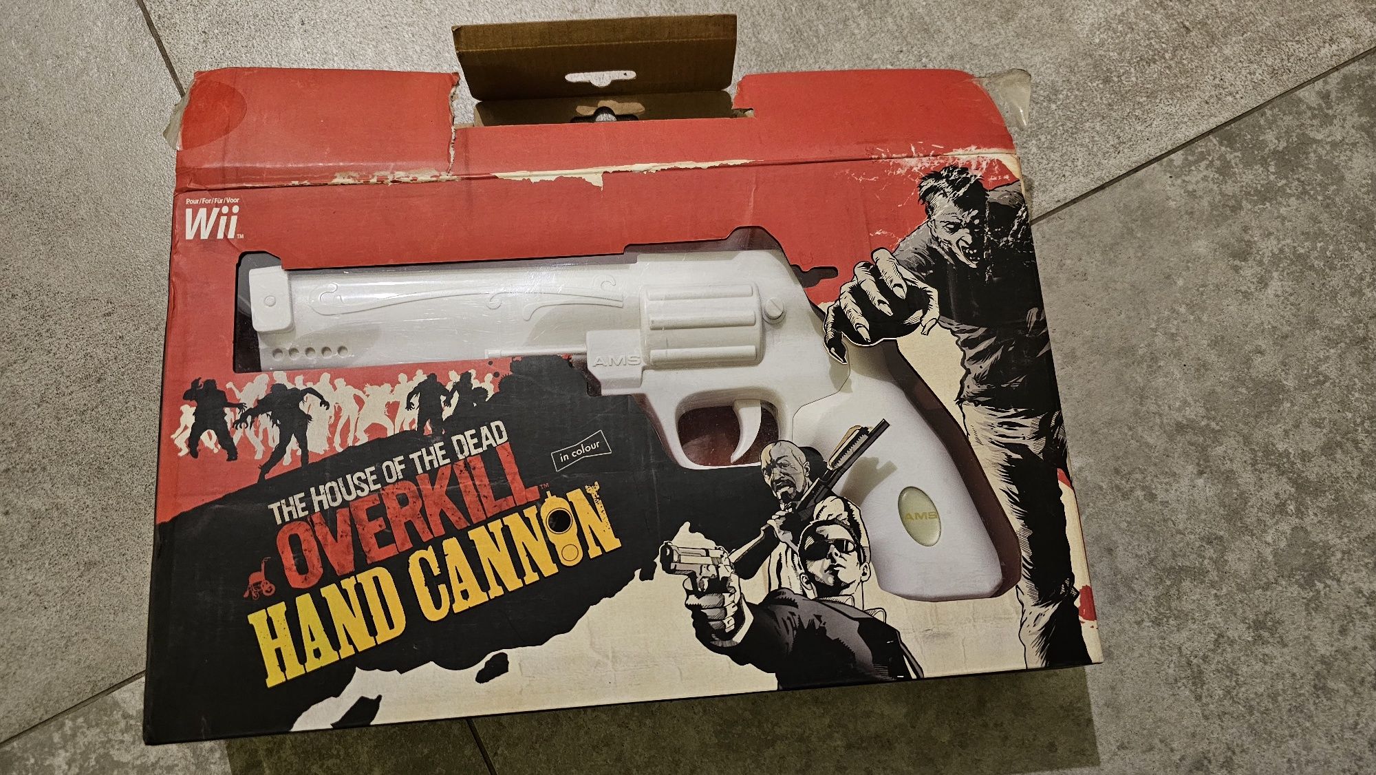 The house of dead overkill hand cannon pistolet wii