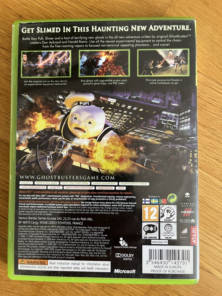 Gra Ghostbusters live Xbox 360