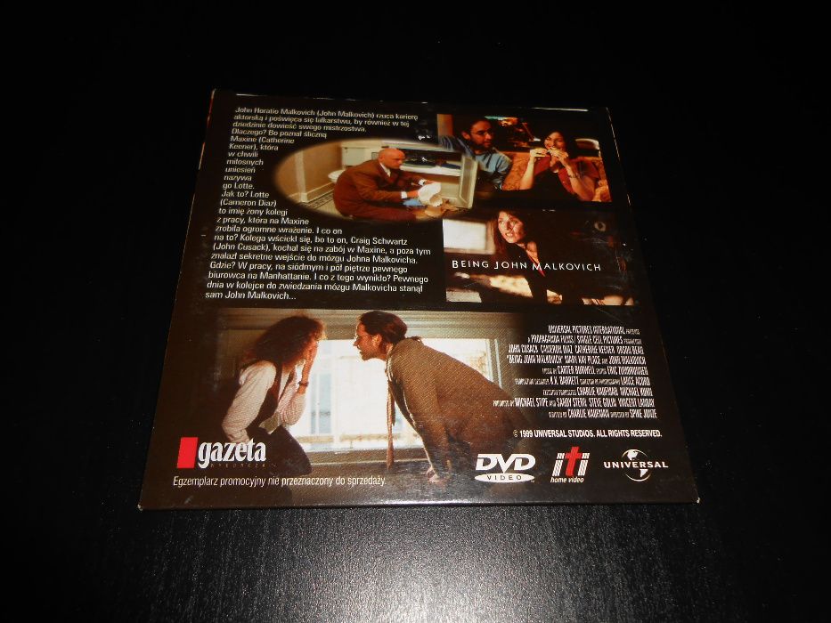 Być jak John Malkovich - Film DVD