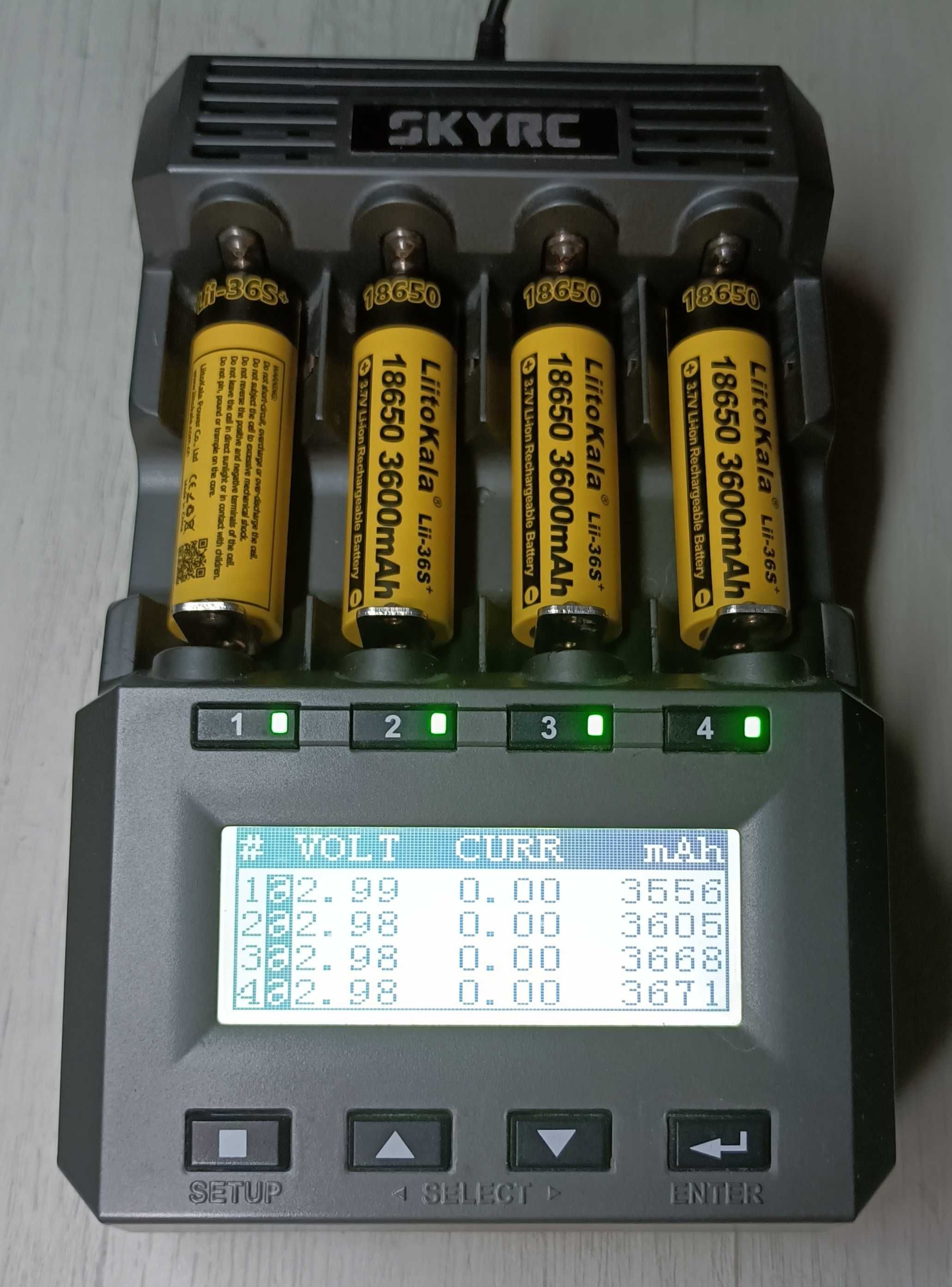 Акумулятор LiitoKala Lii-36S+ 18650 плоский плюс 3600mAh НОВІ Оригінал