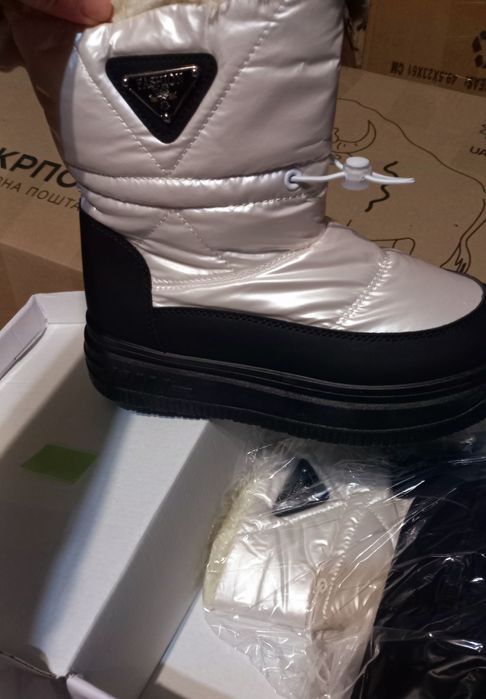 Розпродаж! Дуже теплі жіночі зимові сапоги, чобітки Нові, дутікі,дутик