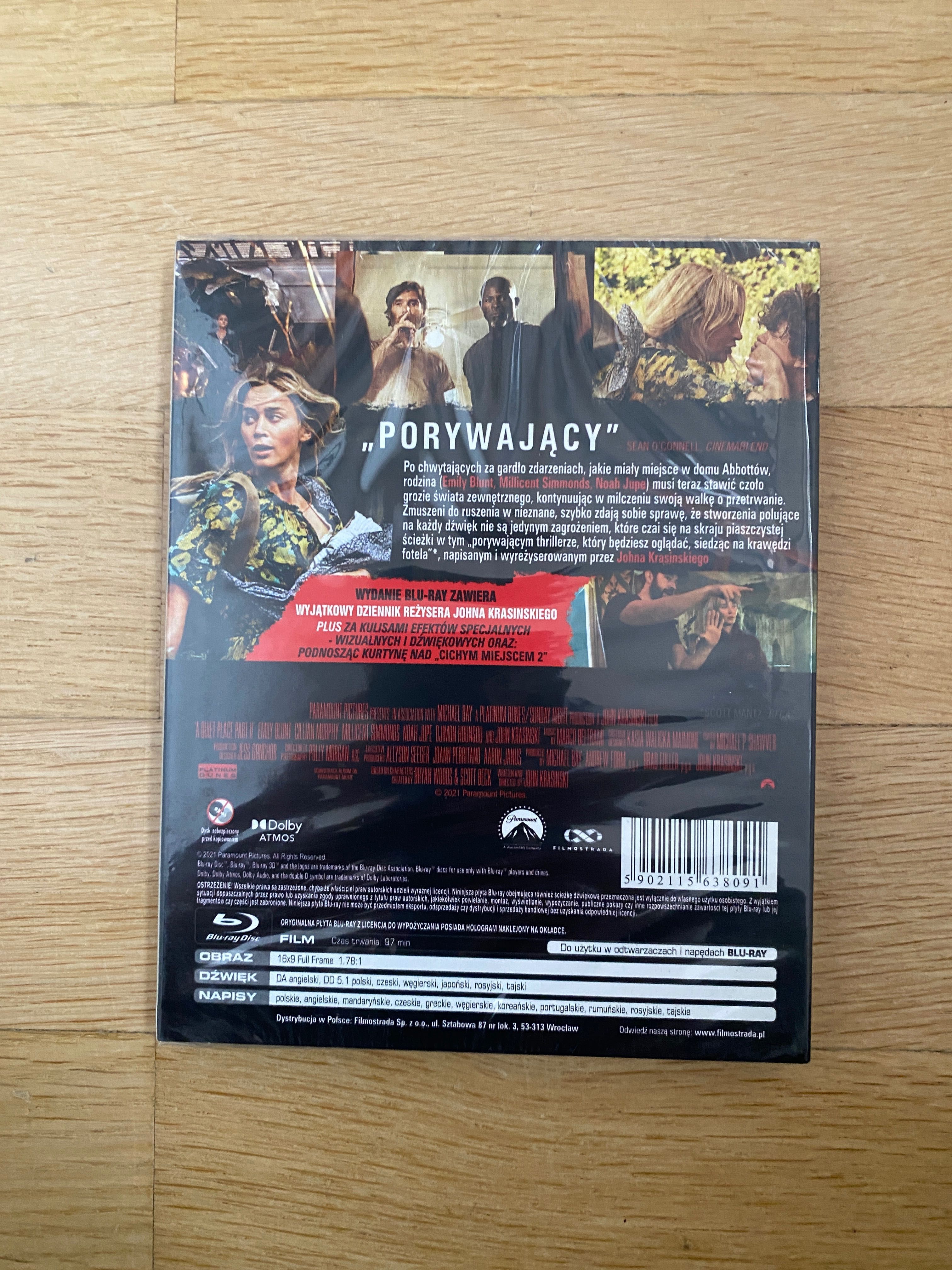 Ciche Miejsce II - DVD (nowe, zafoliowane)