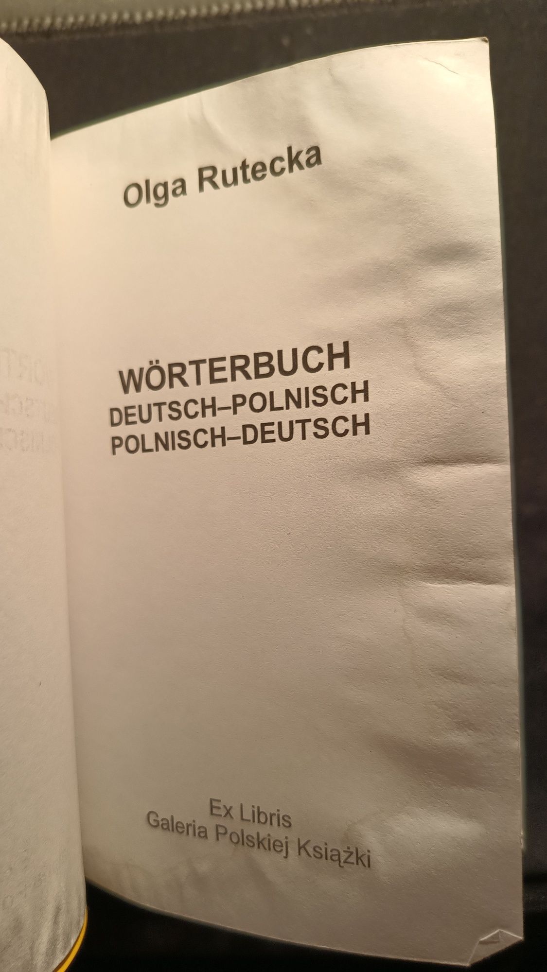 Słownik niemiecko - polski , polsko-niemiecki