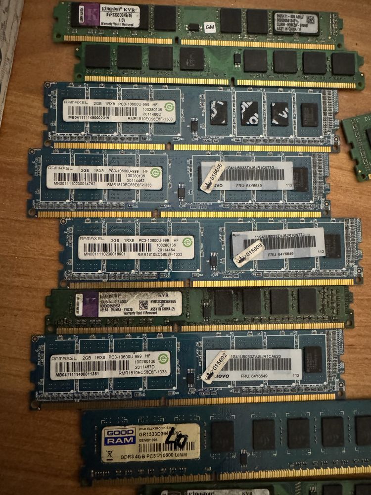 pamieci ram pc/laptop ddr2-ddr3