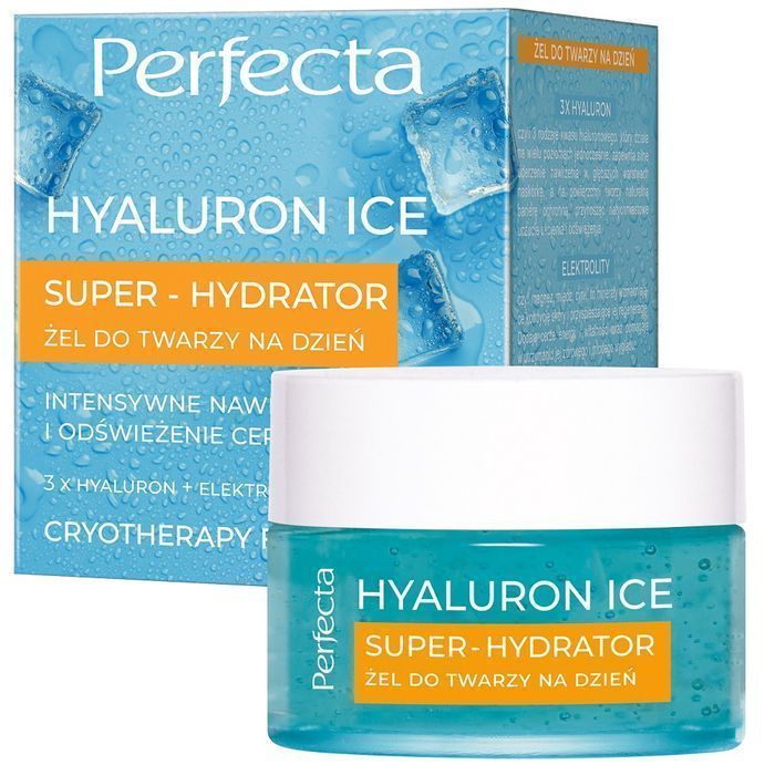 Perfecta Hyaluron Ice Super-Hydrator Żel Do Twarzy Na Dzień 50Ml (P1)