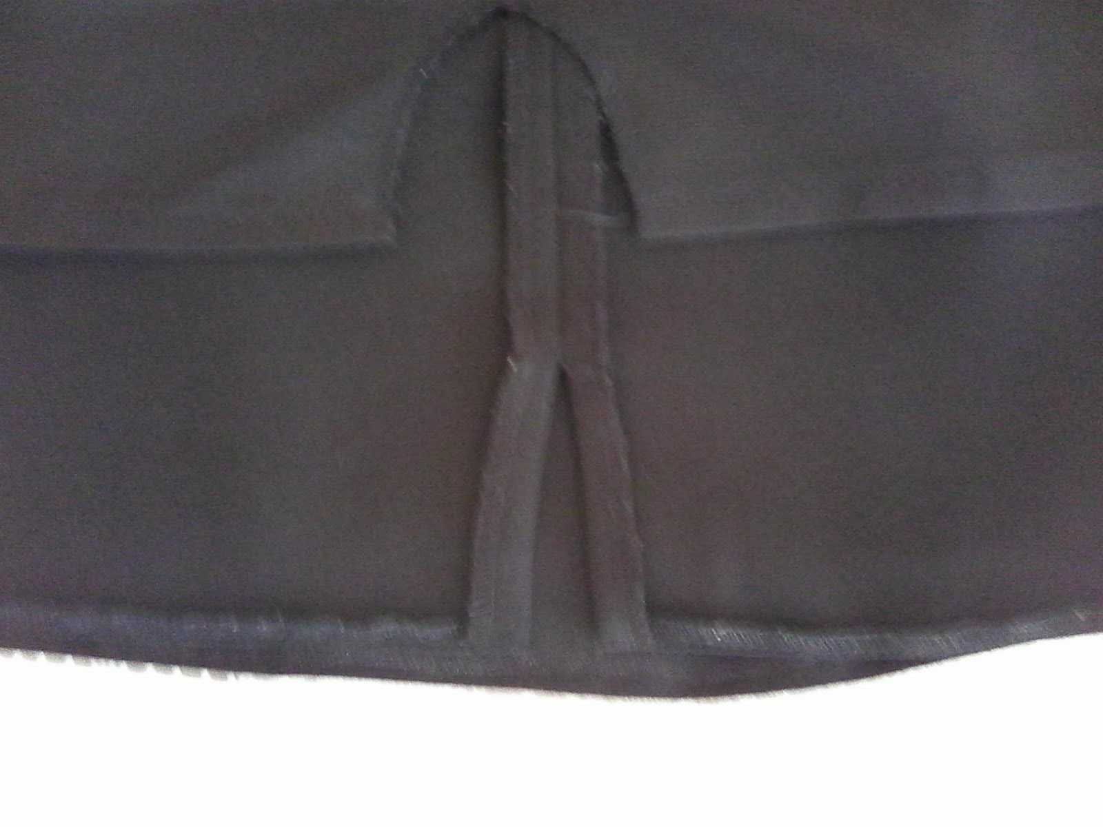 Spódnica ołówkowa, spódniczka mini, rozm. 36/S, czarna, na podszewce