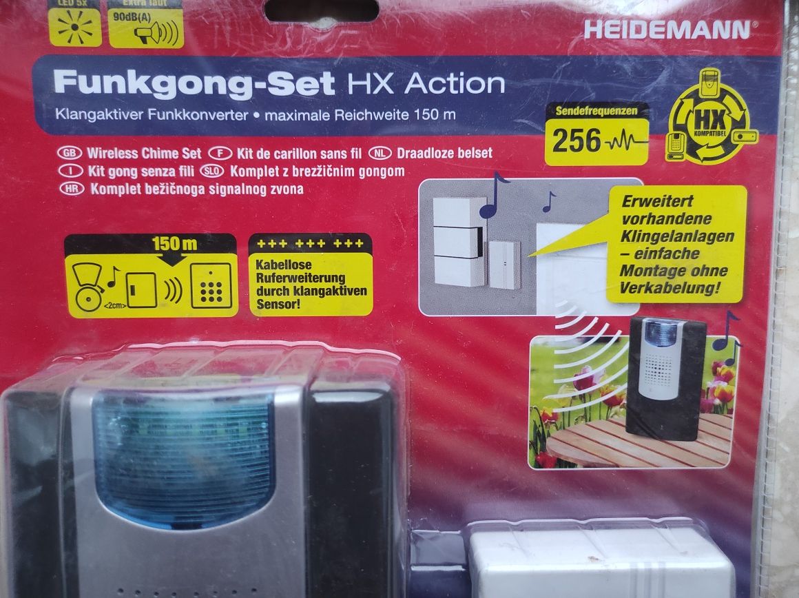 Dzwonek bezprzewodowy Heidemann HX Action 70835