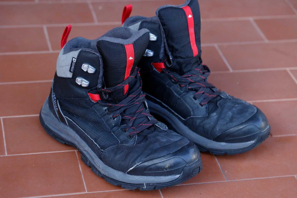 Botas quentes e impermeáveis quechua tam. 41
