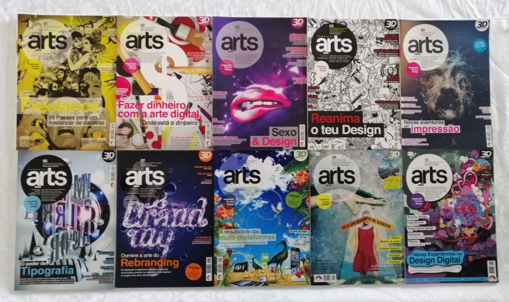 Computer Arts revistas - Portugal