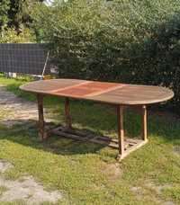 Stół drewniany rozkładany.
