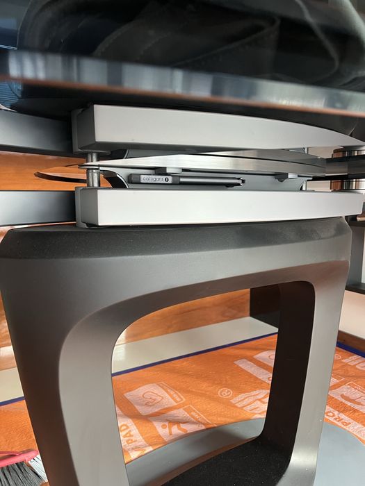 Stół rozkładany ORBITAL czarne szklo