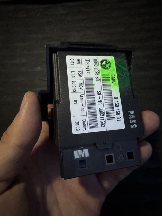 Блок підігріва сидіння бмв е60 - BMW e60