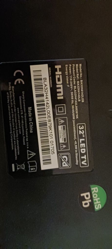 Telewizor Blaupunkt 32" Android Smart TV Stan Super